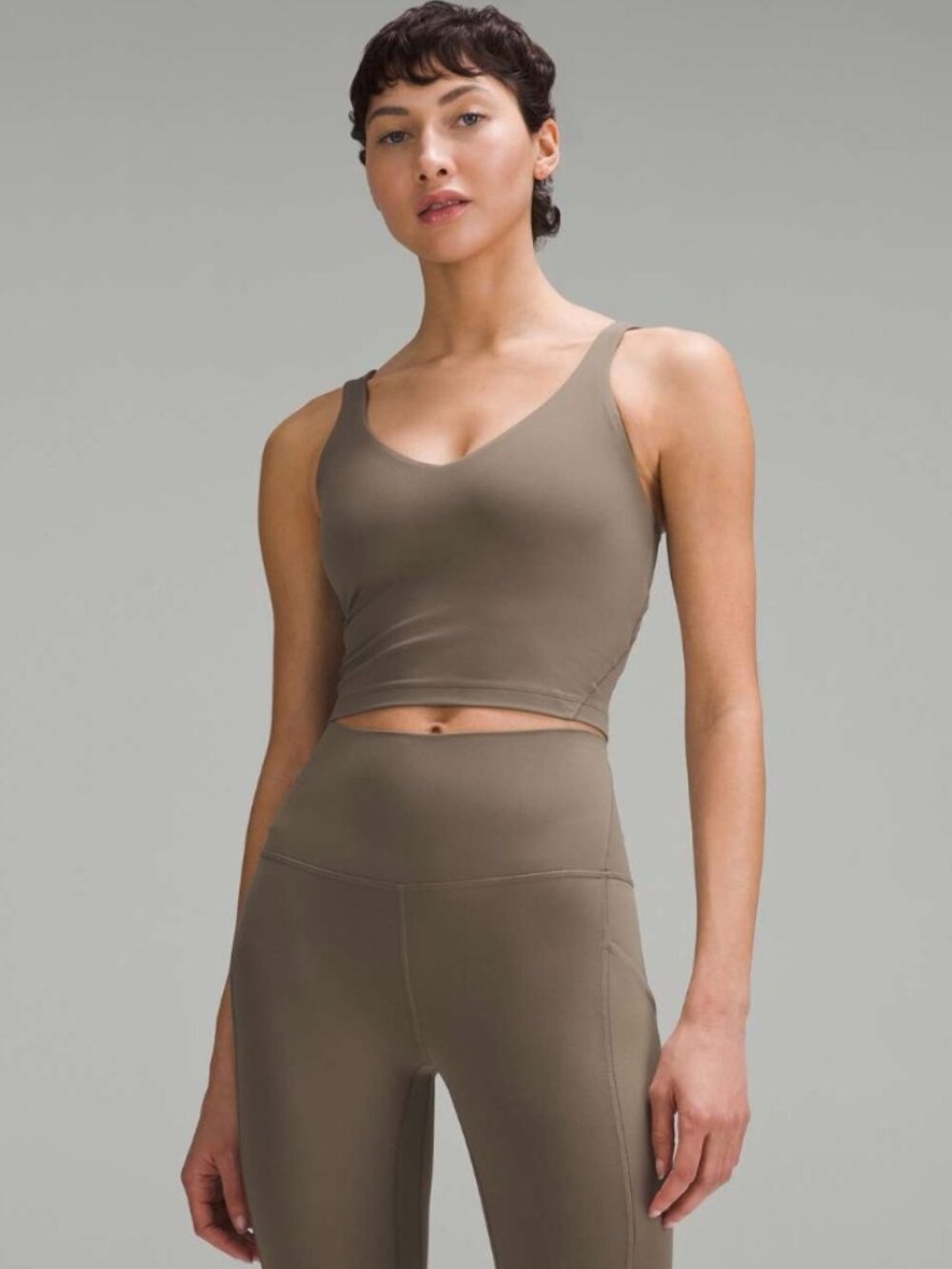 Lululemon Align Tank Top *Light Support, A/B Cup in Nomad, Sz 4
